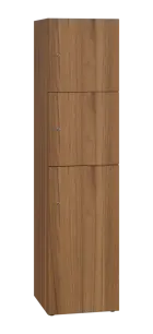 DOMINIT 432 úložná skříň 3-boxová, 1817x450x400 mm, ořech světlý